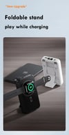 MSL 10000mAh Magnetic 3-in-1 Wireless Power Bank with PD20W Fast Charging