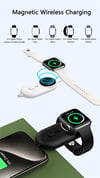 MSL 2000mAh Magnetic Wireless Charger for Apple Watch and iPhone