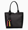"Angel" Black Shoulder Bag