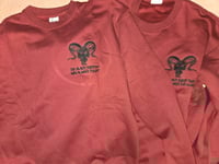 Image 2 of Black Sheep " BURGUNDY " CREW NECK 
