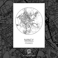 Carte de Nancy · Circulaire