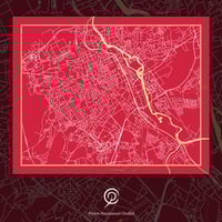 Image 2 of Carte de Nancy · Rectangulaire