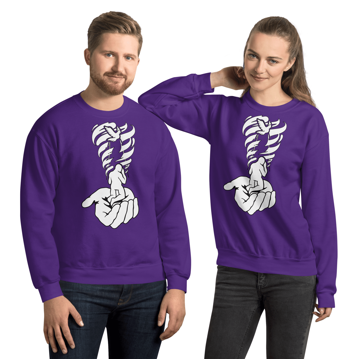 Image of Stir It Up Premium Sweatshirt - Purple