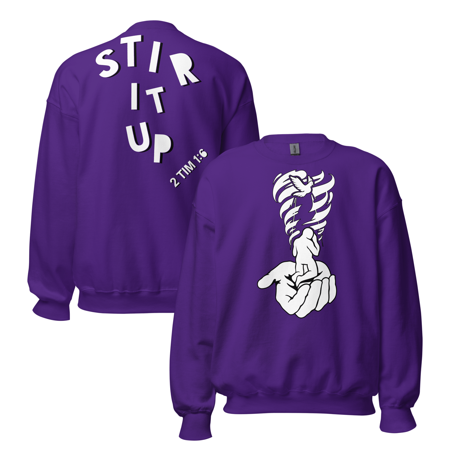 Image of Stir It Up Premium Sweatshirt - Purple