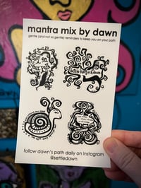 mantra mix stickers