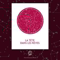 Image 2 of Carte stellaire · La tête dans les rêves