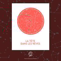 Image 4 of Carte stellaire · La tête dans les rêves