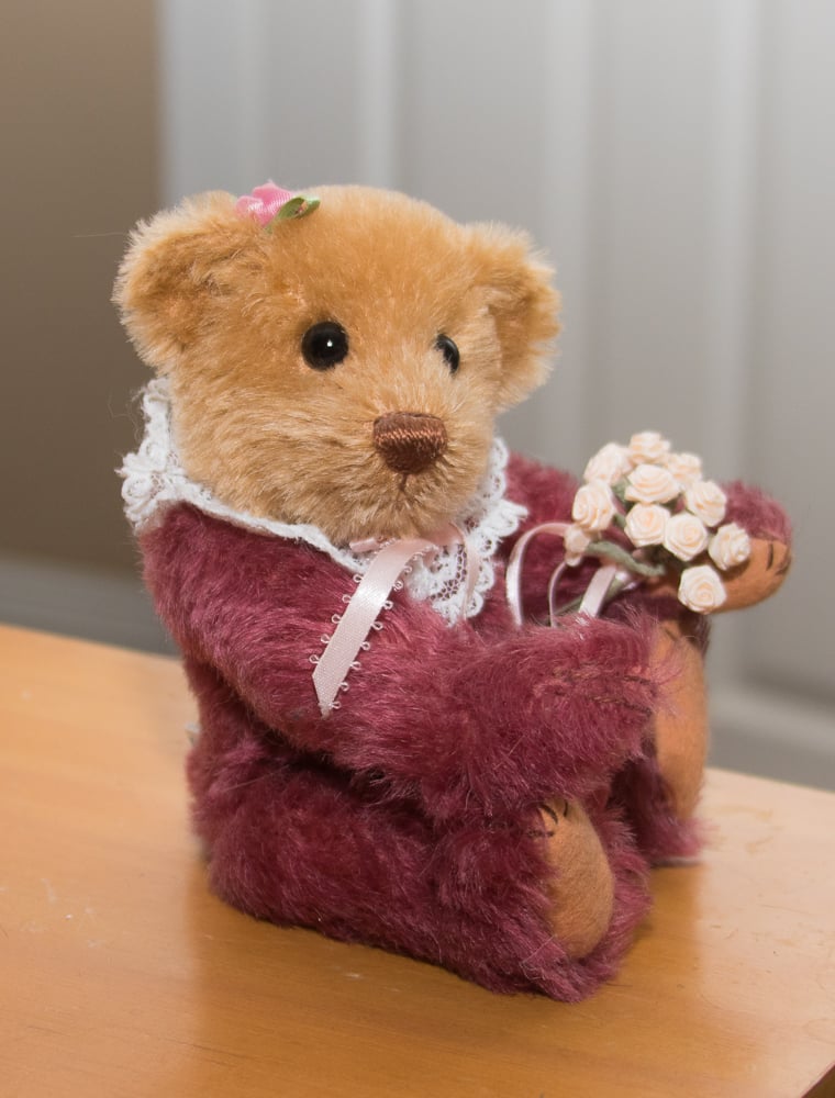 Image of "Krissy" Mohair Teddy Bear