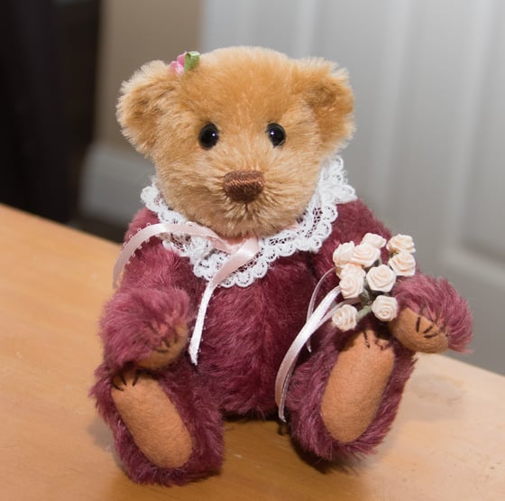 Image of "Krissy" Mohair Teddy Bear