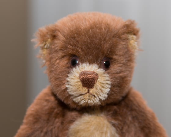 Image of "Rocket" mohair teddy bear