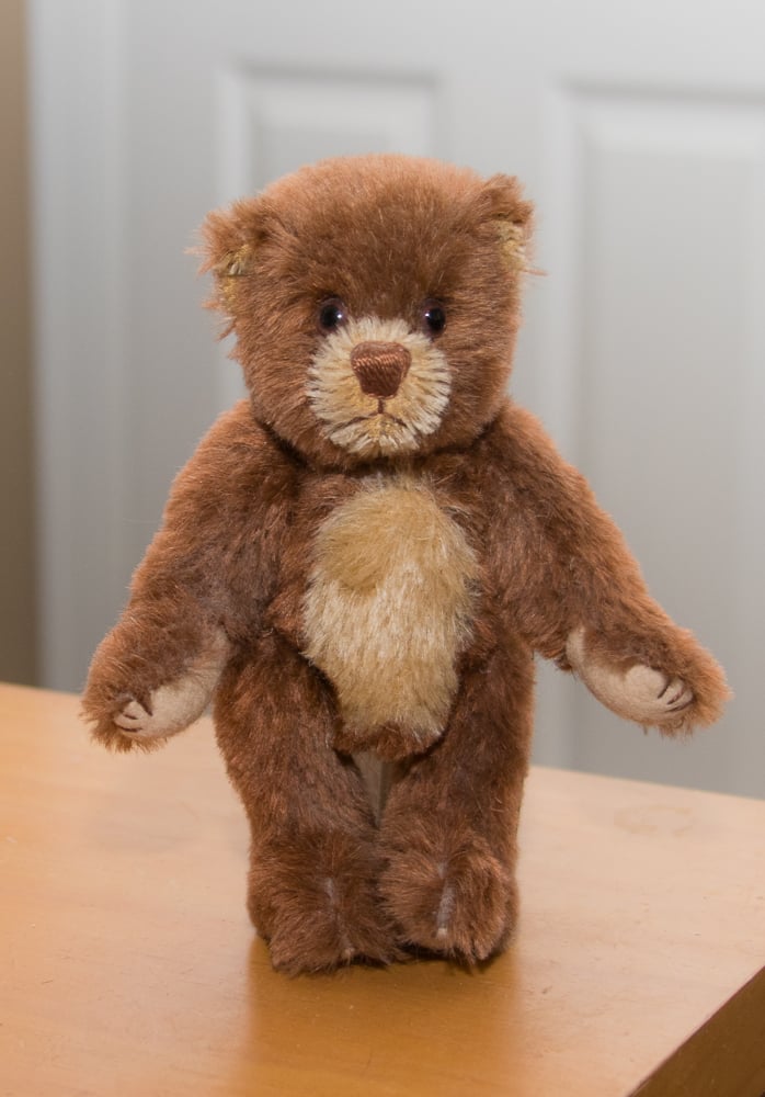 Image of "Rocket" mohair teddy bear