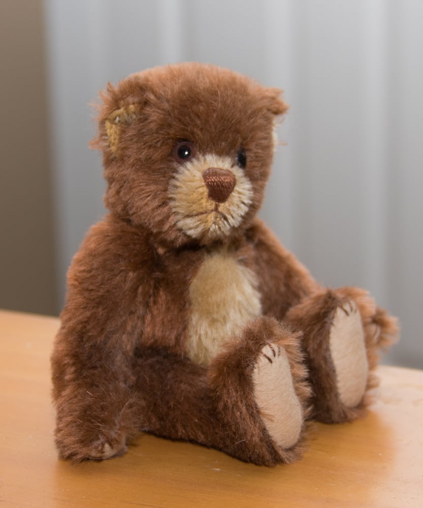 Image of "Rocket" mohair teddy bear