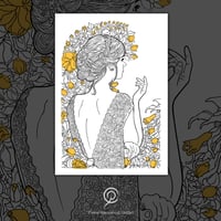 Image 1 of Femme Art nouveau #1
