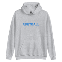 Image 1 of UNISEX EMBROIDERED FDDTBALL HOODIE