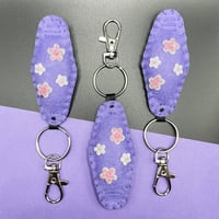 Motel Flowers Keychain