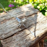 Image 2 of Sterling Silver Abstract Cross 