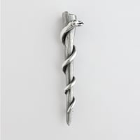 Image 2 of Rod of Asclepius Kilt Pin