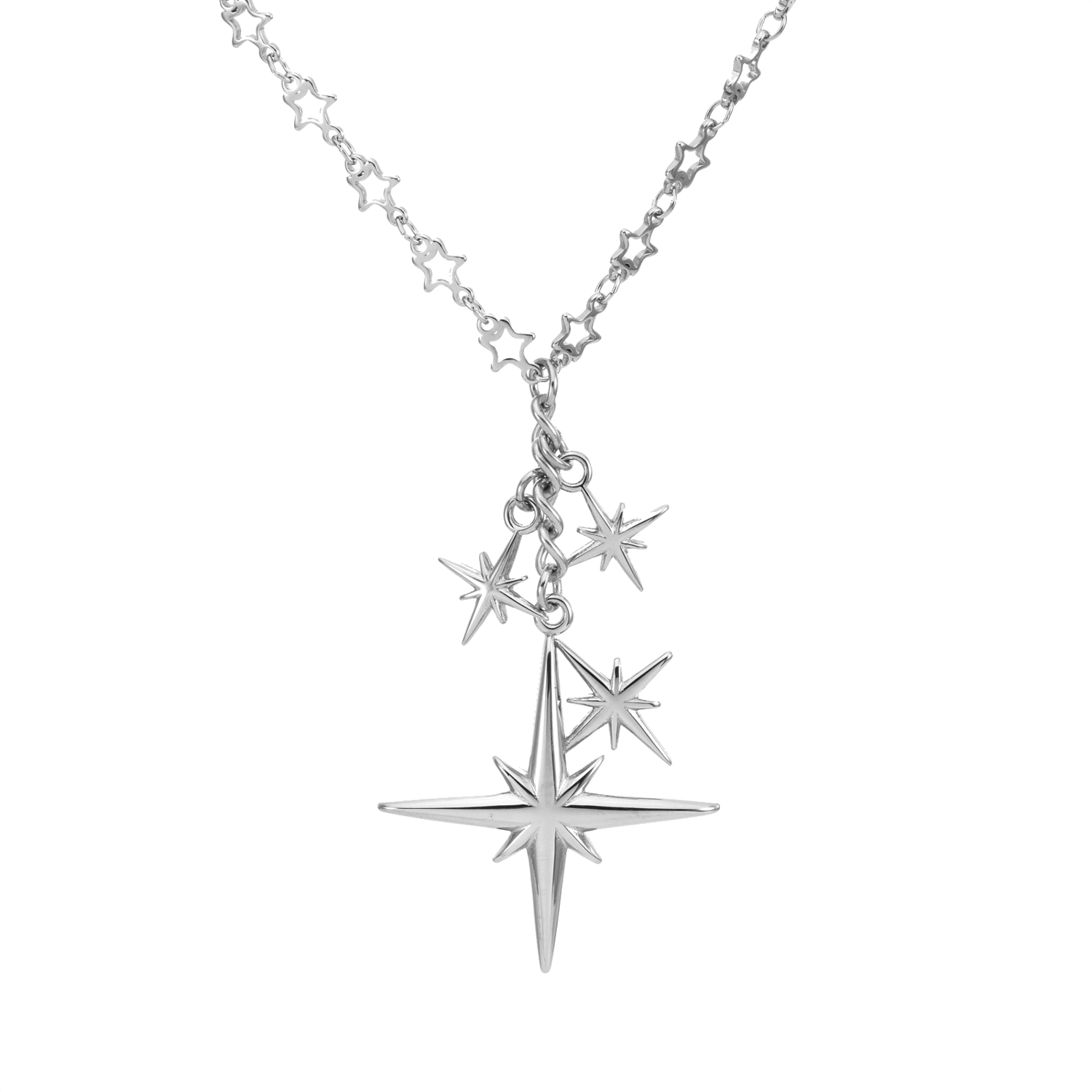 MAKING SPACE Star Link Necklace