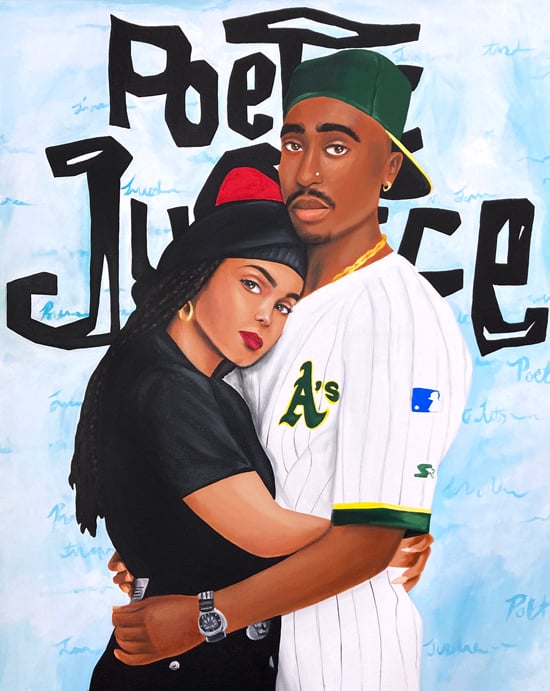 Image of So Poetic (Acrylic Painting)