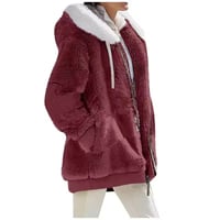 Image 3 of  Luxe Faux Fur Hooded 