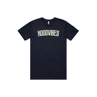 Adult Unisex Faded T - Shirt - Navy