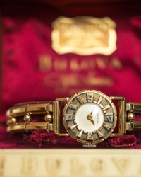Image 4 of Golden Bulova watch