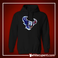 Image 1 of Texans Skull hoodie