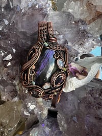 Image 5 of Purple Labradorite with accent stones 