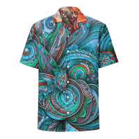 Image 5 of La Baja Oxidado button up shirt