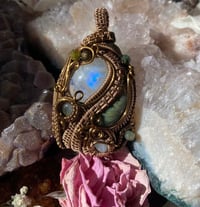 Image 2 of Moonstone and Labradorite with accent tourmaline 