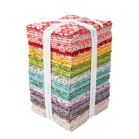 Image 1 of PIECE AND PLENTY FQ Bundle 48 pc  by Lori Holt for Riley Blake Designs