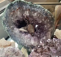 Image 1 of Antique Copper Lemon Topaz Pendant
