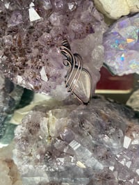 Image 2 of Antique Copper Lemon Topaz Pendant