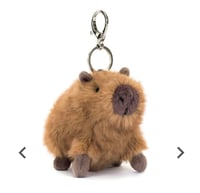 Clyde Capybara Bag Charm 