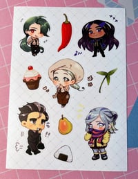 Image 2 of  scarlet & violet trainers sticker sheet