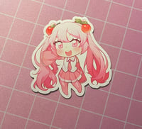 Image 2 of sakura miku magnet