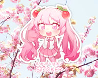  sakura miku sticker