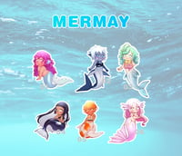 Image 2 of  mermay stickers