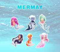 Image 1 of  mermay stickers