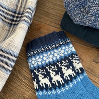 Image 2 of Patron chaussettes Winter deer