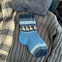 Image 8 of Patron chaussettes Winter deer