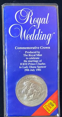 British Royal Wedding (prince Charles Princess Diana) Commemorative 