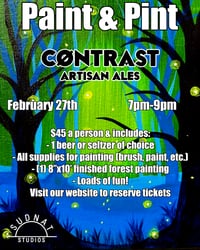 Paint & Pint @ Contrast Marietta