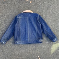 Image 2 of 91V Upcycled Denim Jacket