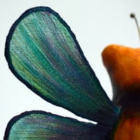 Image 3 of Bumblebee Bear Paper Mache Sculpture