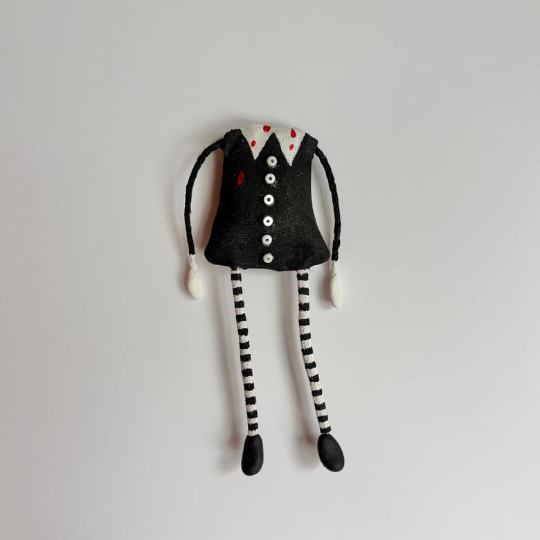 Image of Wednesday Addams Headless Doll PROTOTYPE 