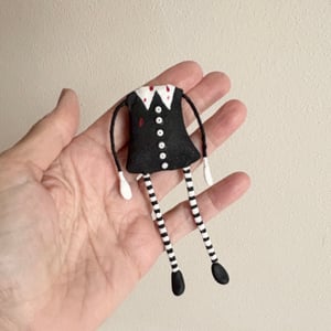 Image of Wednesday Addams Headless Doll PROTOTYPE 