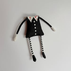 Image of Wednesday Addams' Headless Doll #4