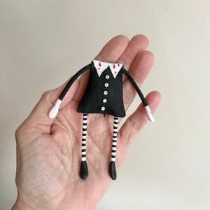 Image of Wednesday Addams' Headless Doll #4