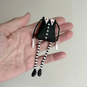 Image of Wednesday Addams' Headless Doll #3